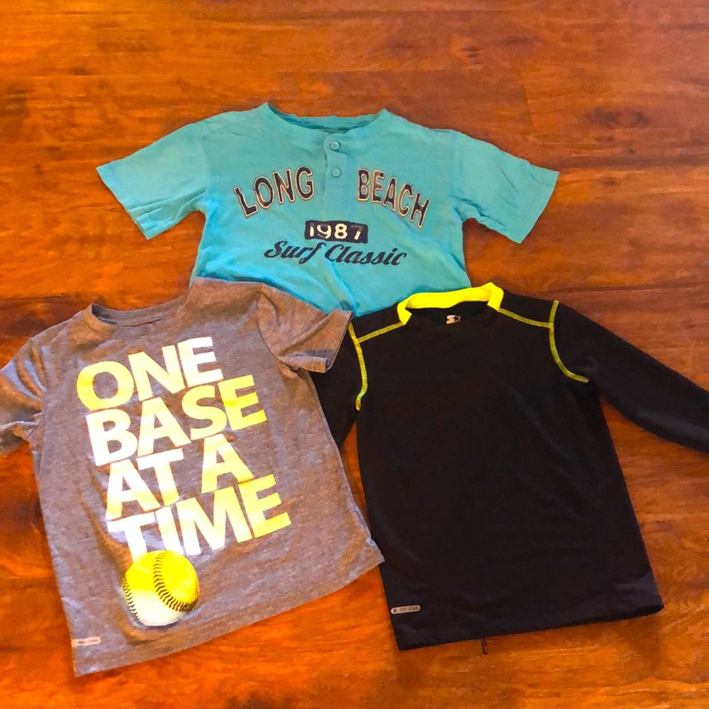 Lot of three boys shirts size 7/8